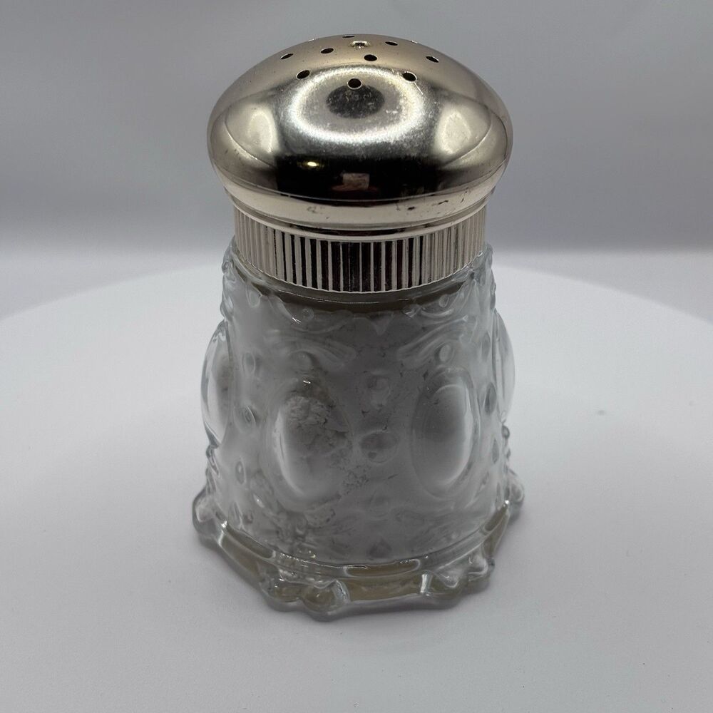 Vintage Avon Turn-of-Century Powder Sachet Shaker 1973-1975 Roses Vanity Bottle